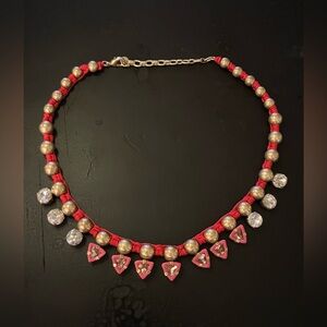 Fabulous Stella & Dot beveled rhinestone necklaces.